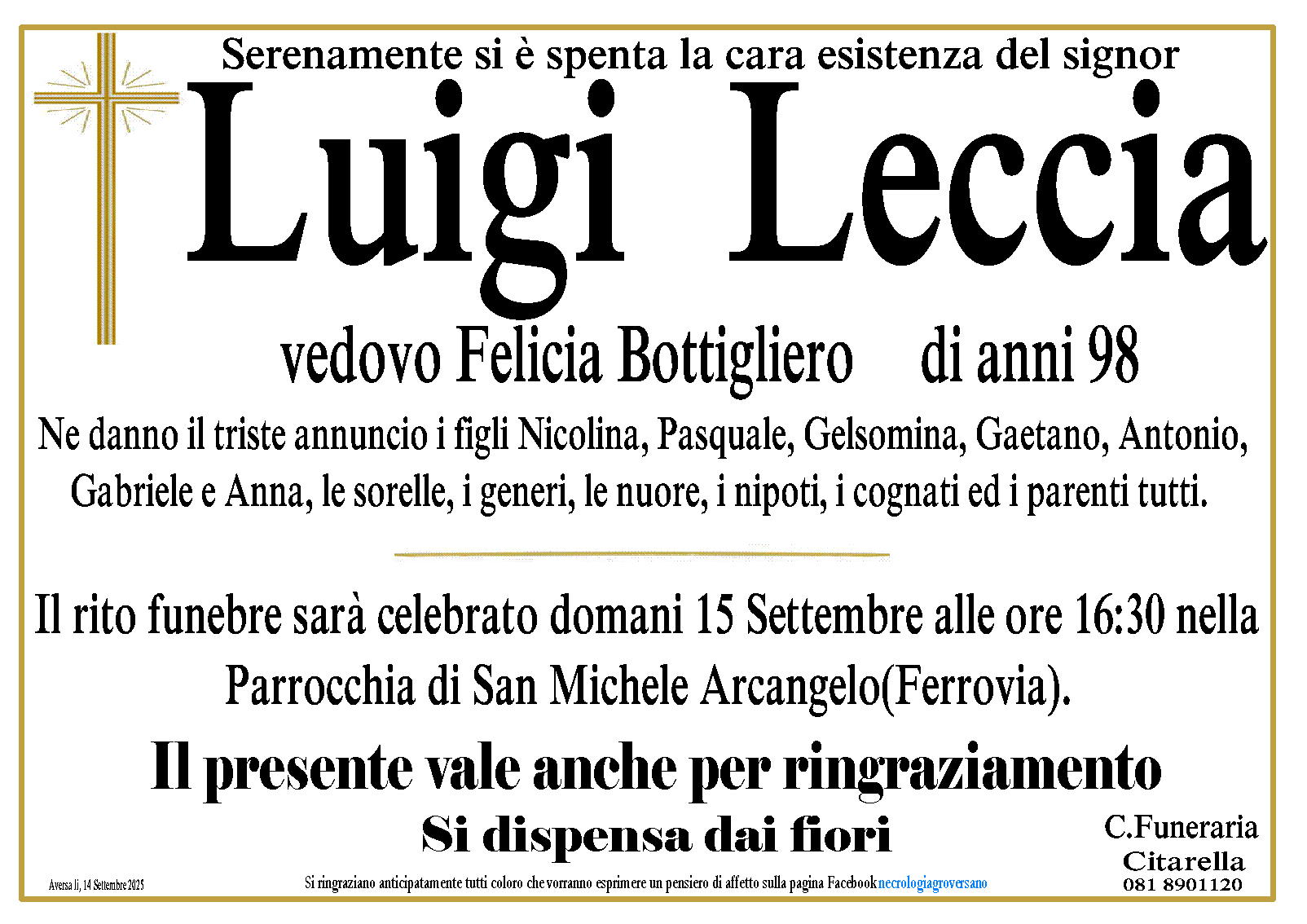 Necrologio